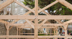 Carport Préfailels charpente