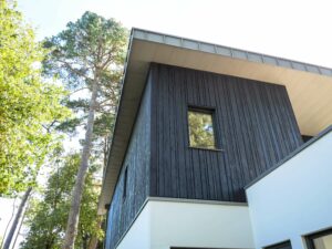 Bardage d'une maison située à Saint Brevin Les Pins