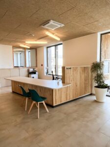 Création du bureau de la mairie de Corsept