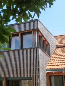 Agrandissement bardage Préfailles