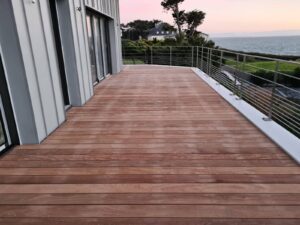 Terrasse sur balcon à Pornic
