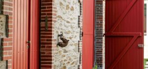 Porte en chêne massif, patrimoine à Tharon Plage