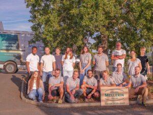 Menuisiers, charpentiers, équipe Ateliers Mellerin