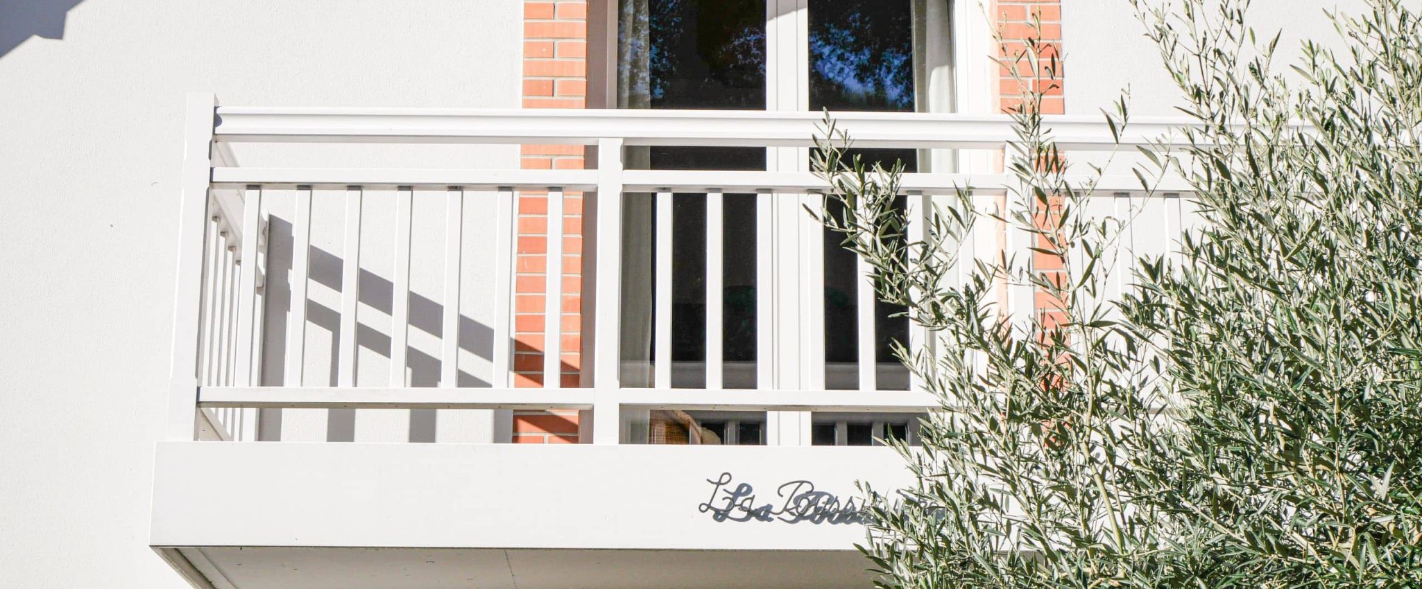 Balcon d'une maison à Saint-Brévin-les-Pins