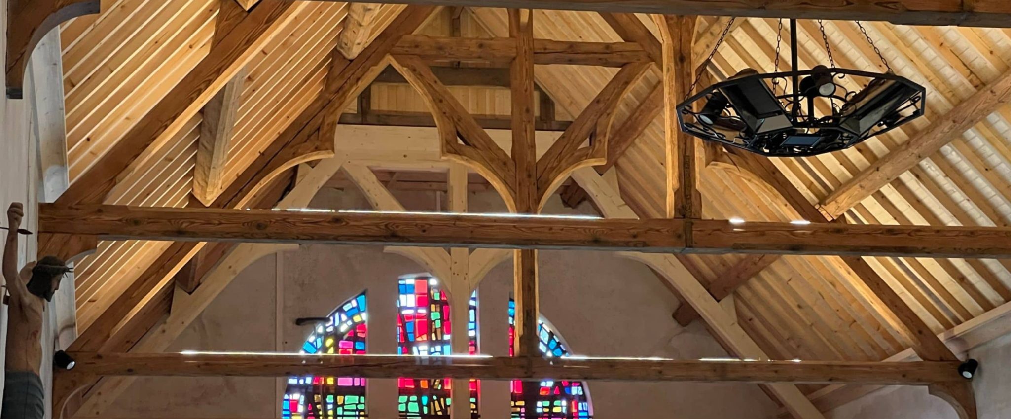 Charpente église Saint-Michel-Chef-Chef