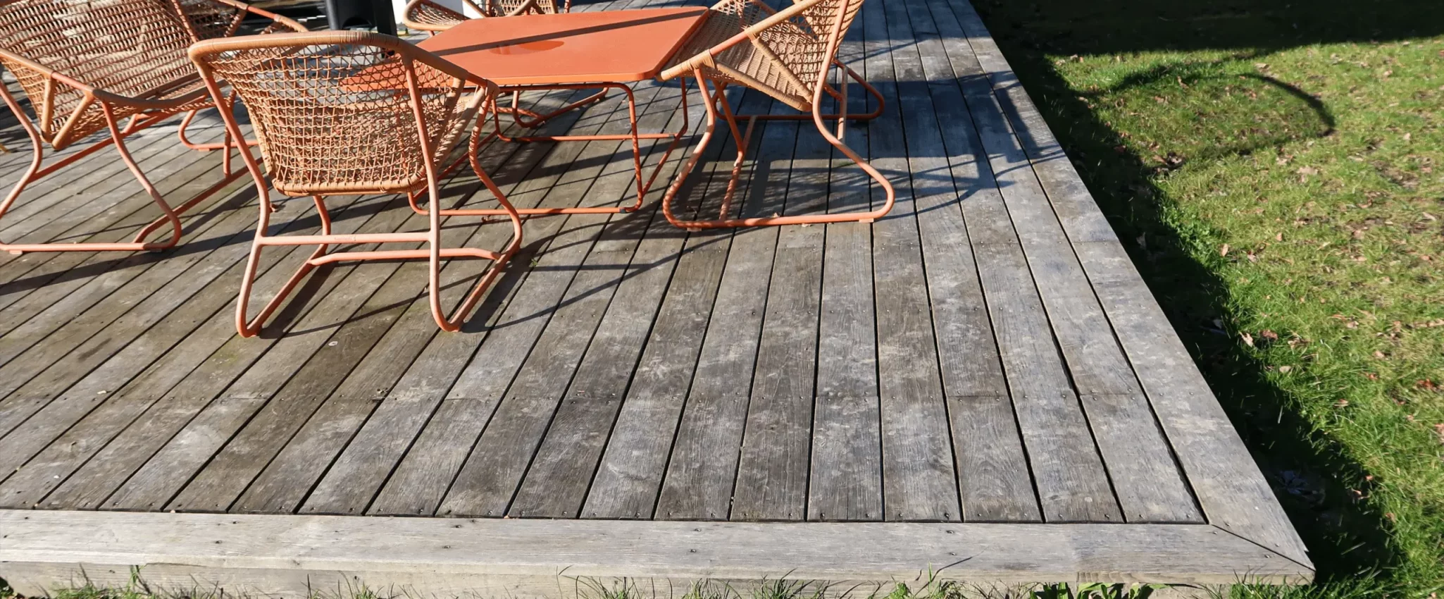 Terrasse charpente Ateliers Mellerin Préfailles