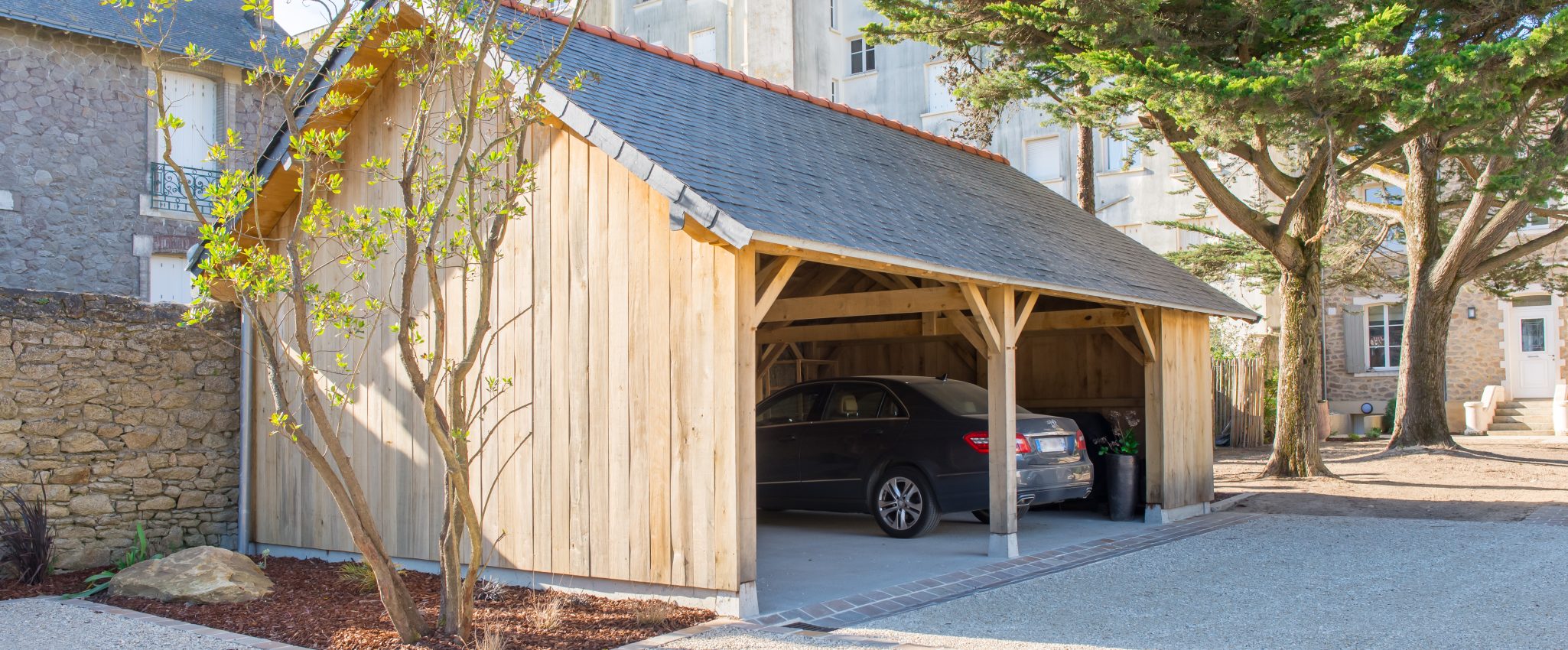 Carport haut de gamme Pornichet