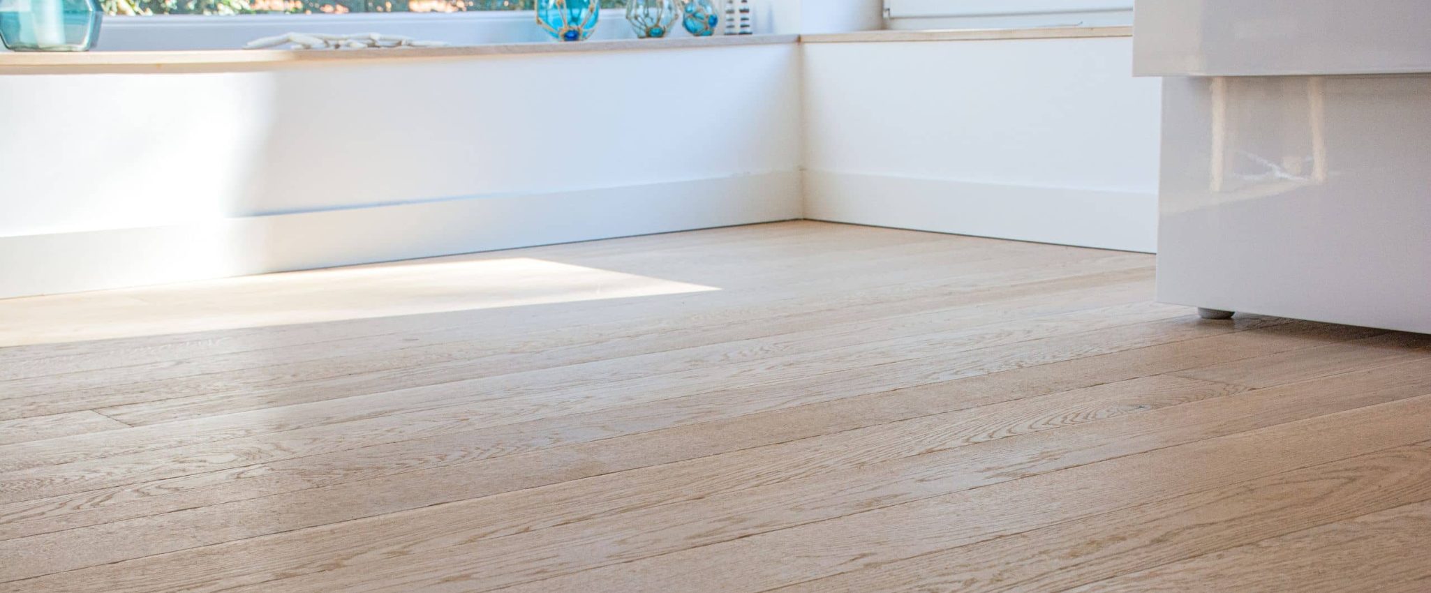 Parquet en bois massif d'un chantier à Saint-Brevin-les-Pins