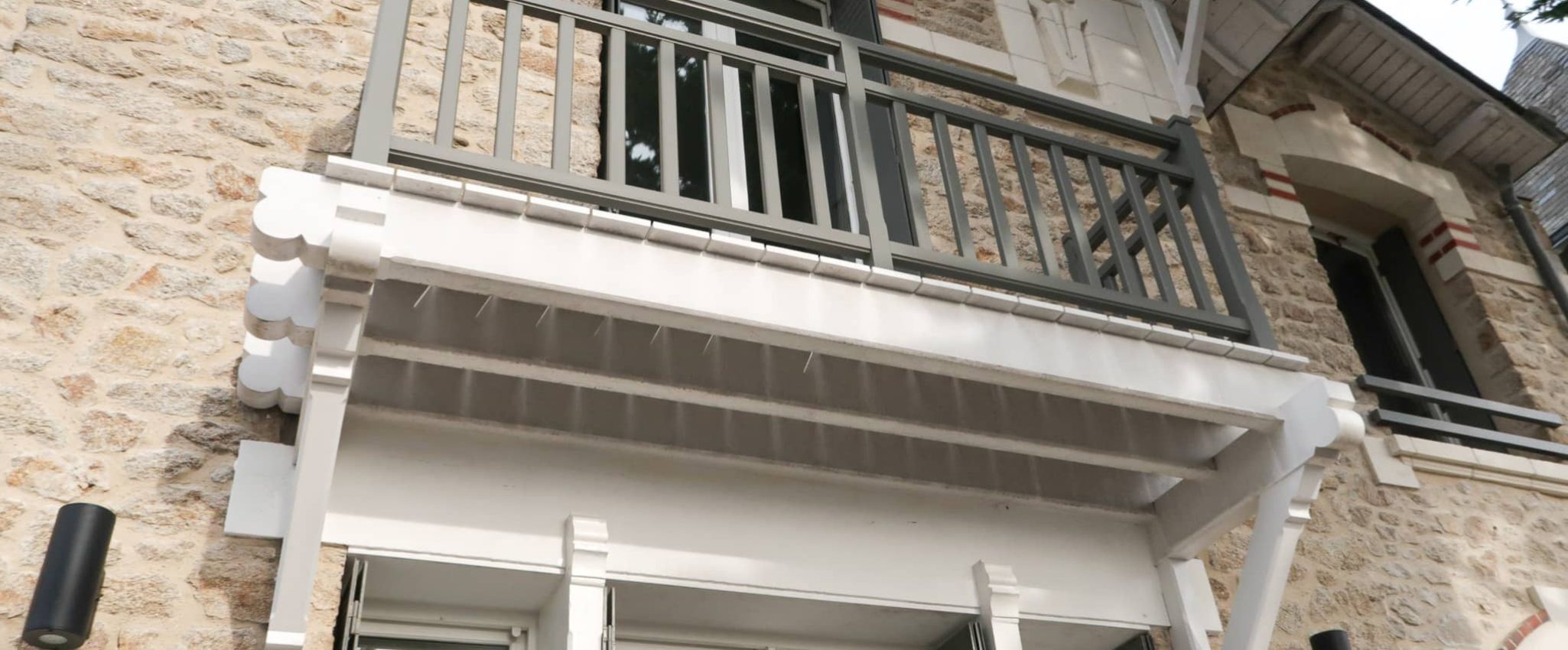 Garde corps d'une maison à La Baule